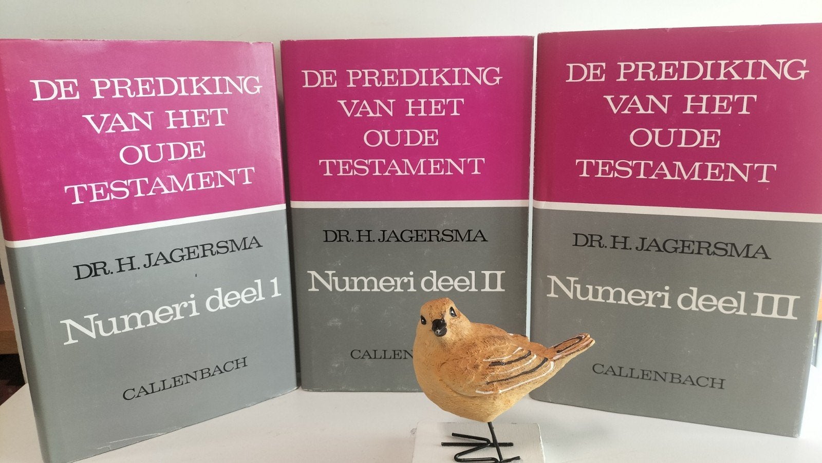 Jagersma, Dr. H.; Numeri 3 delen POT, Boeken, Ophalen of Verzenden, Gelezen, Christendom | Protestants