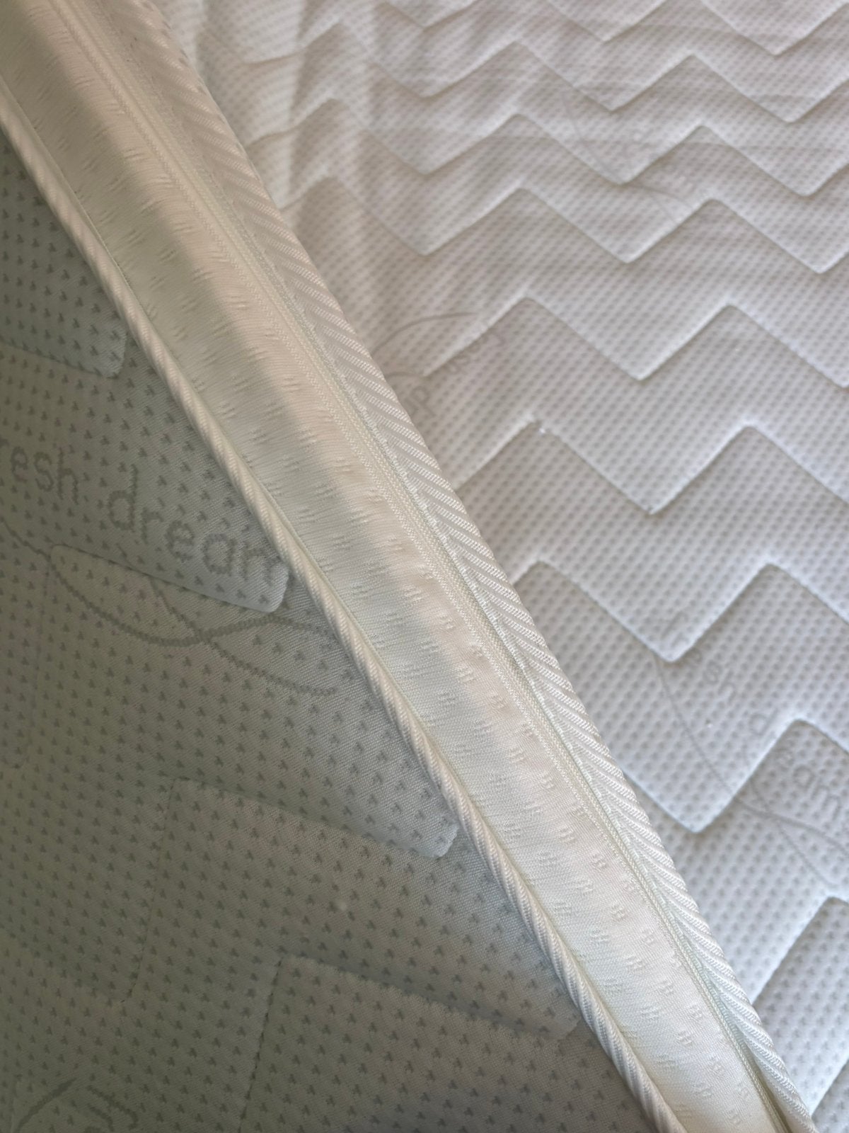 Fresh dreams topper 180x200 dikte 6cms, Ophalen, Zo goed als nieuw, Tweepersoons, 180 cm