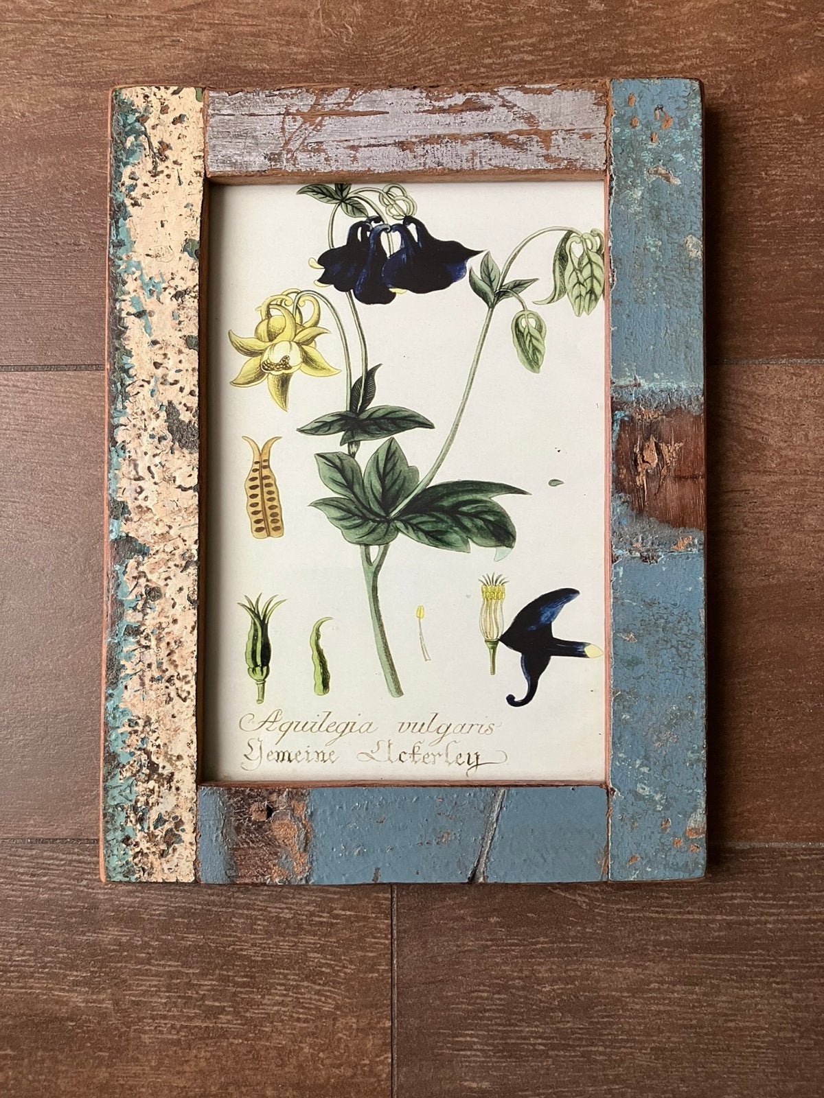 Fotolijst van gerecycled hout, Antiek en Kunst, Ophalen