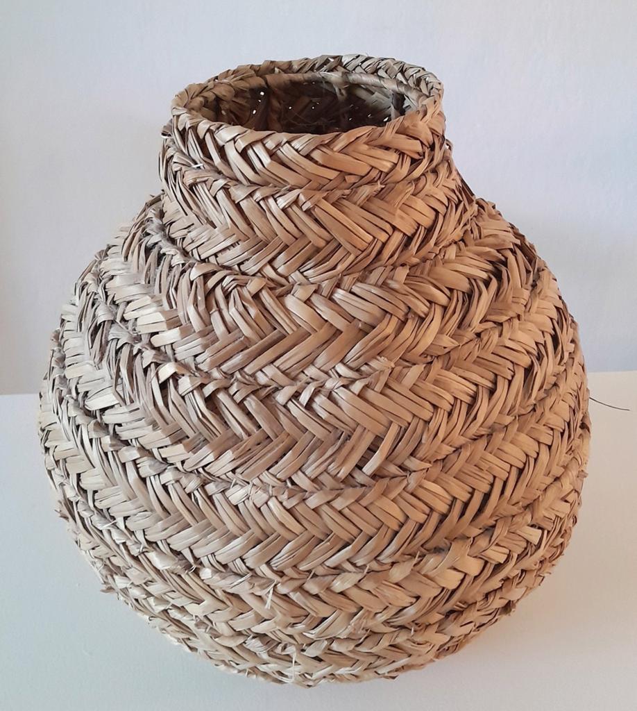 Zeegras vaas Nieuw!, Overige materialen, Overige kleuren, Nieuw, Ophalen of Verzenden