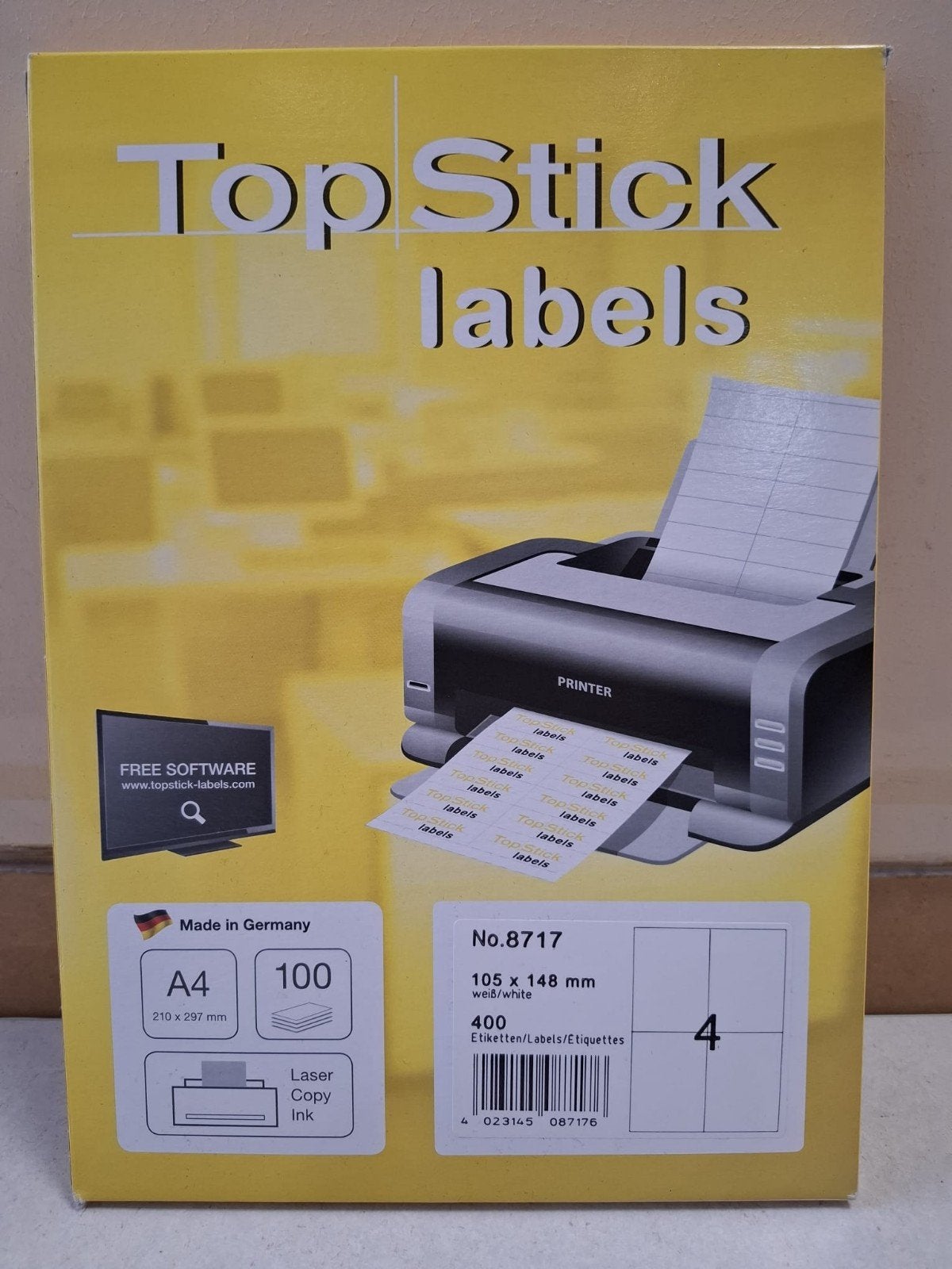 Partij etiketten/labels 15 pakken a 400 etiketten, Diversen, Rommelmarktspullen, ., Nieuw, Ophalen of Verzenden, .