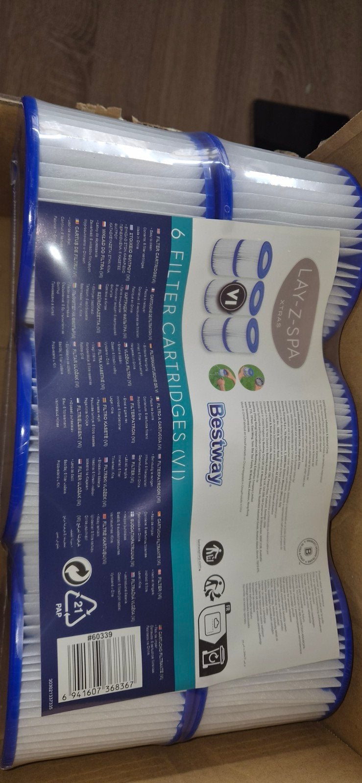 23 Bestway Zwembadfilters (Type VI) - Voordelig!, Ophalen, Gebruikt, Filter