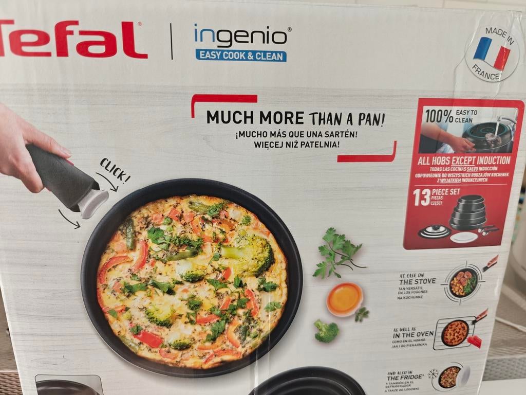 Tefal Ingenio pannenset 13-delig, Huis en Inrichting, Keuken | Potten en Pannen, Ophalen of Verzenden