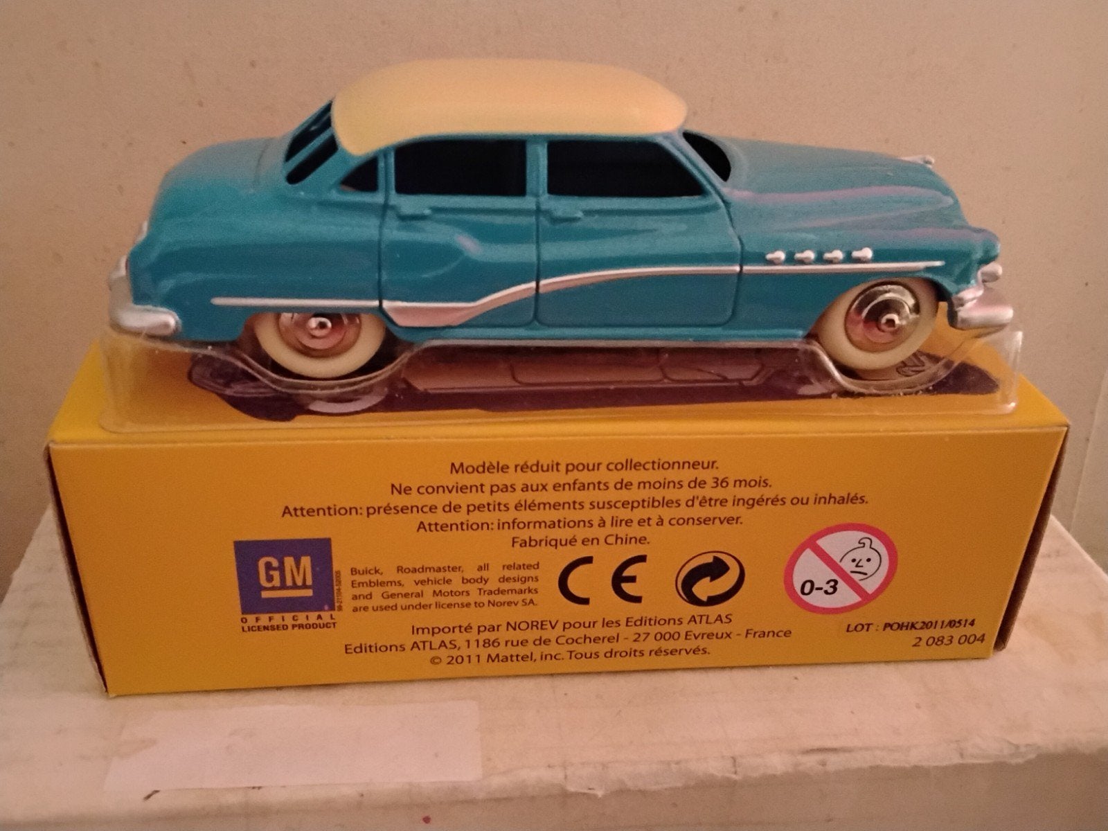 DINKY TOYS  ATLAS     BUICK   ROADMASTER  NO 24, Verzenden, Zo goed als nieuw, Auto, Dinky Toys