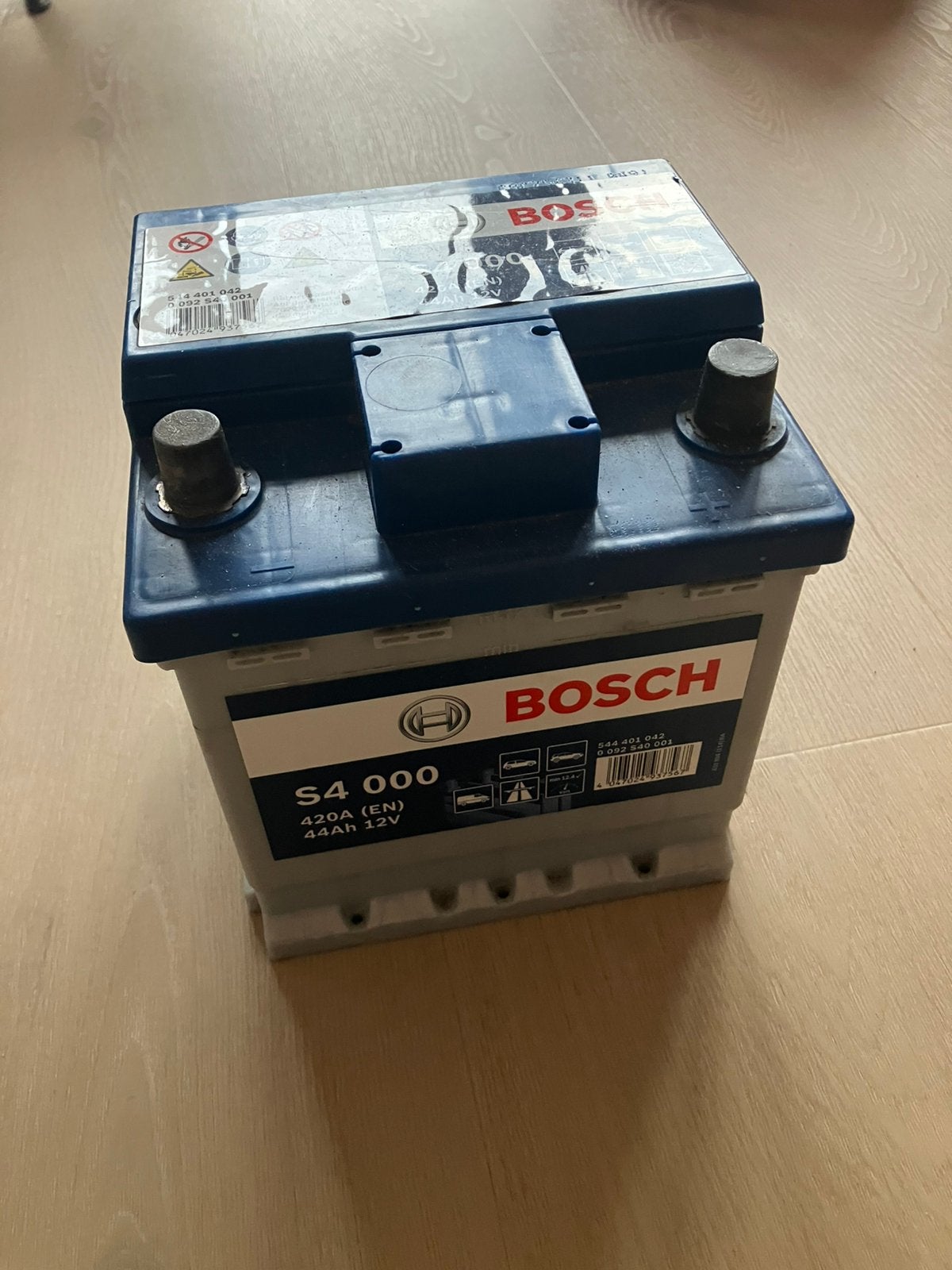 Accu bosch S4 000 420A 44Ah 12V, Ophalen, Gebruikt