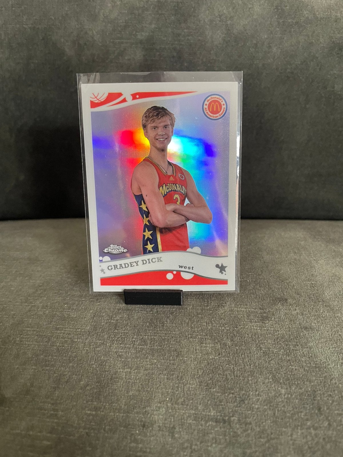 Gradey Dick Topps Chrome McDonald’s All-American 2K6-9, Ophalen of Verzenden, Nieuw, Plaatje