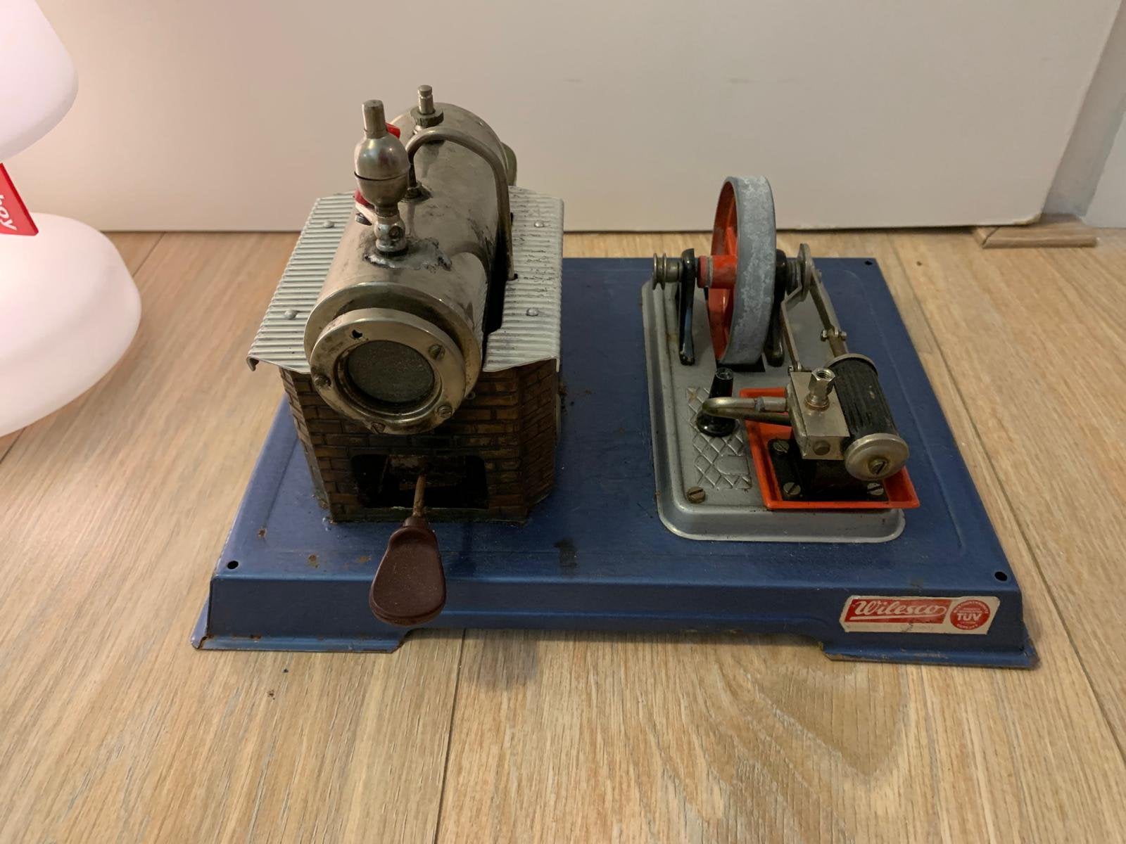 Vintage stoommachine (Wilesco), Ophalen of Verzenden, Zo goed als nieuw, Groter dan 1:32