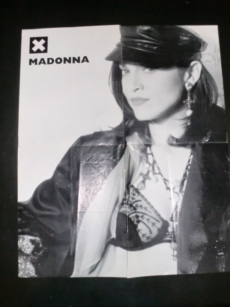 poster Bonjovi/ Madonna, Verzamelen, Posters, Ophalen, A1 t/m A3, Film en Tv