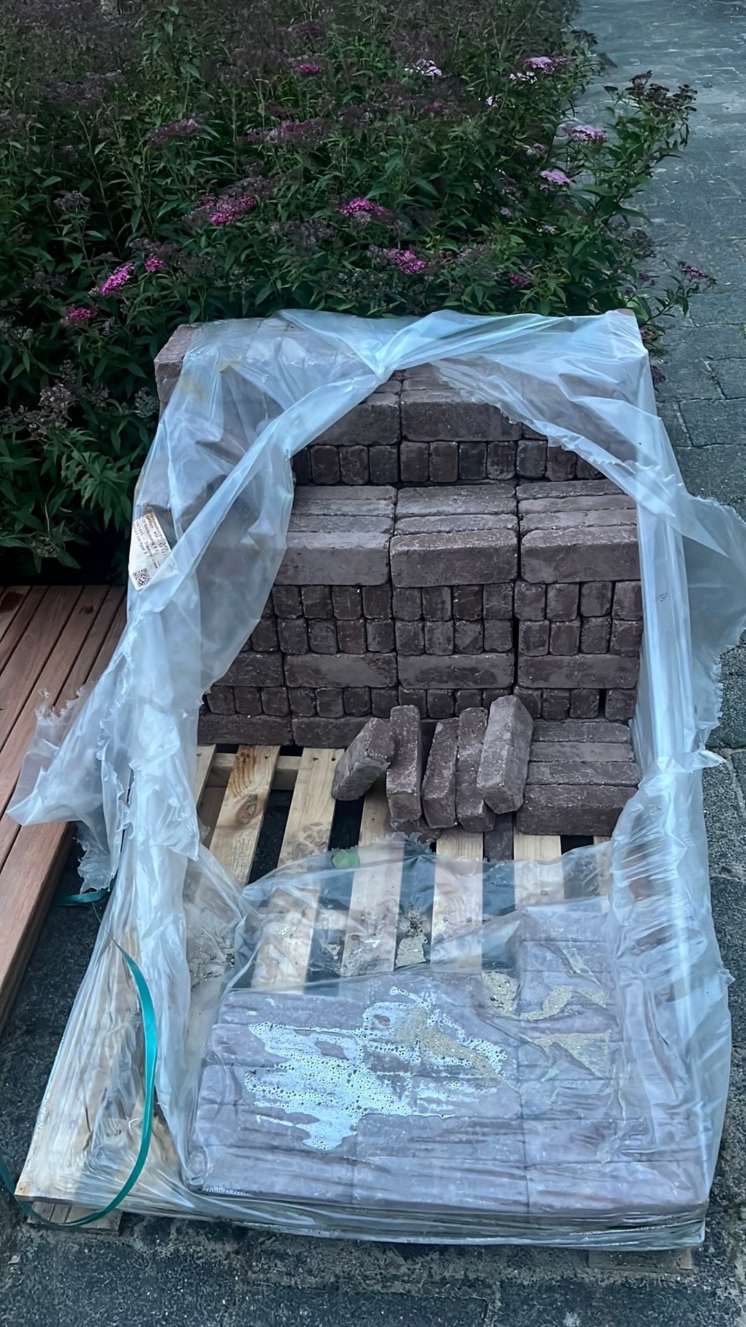 Klinkers 3m2, Ophalen, Beton, Klinkers