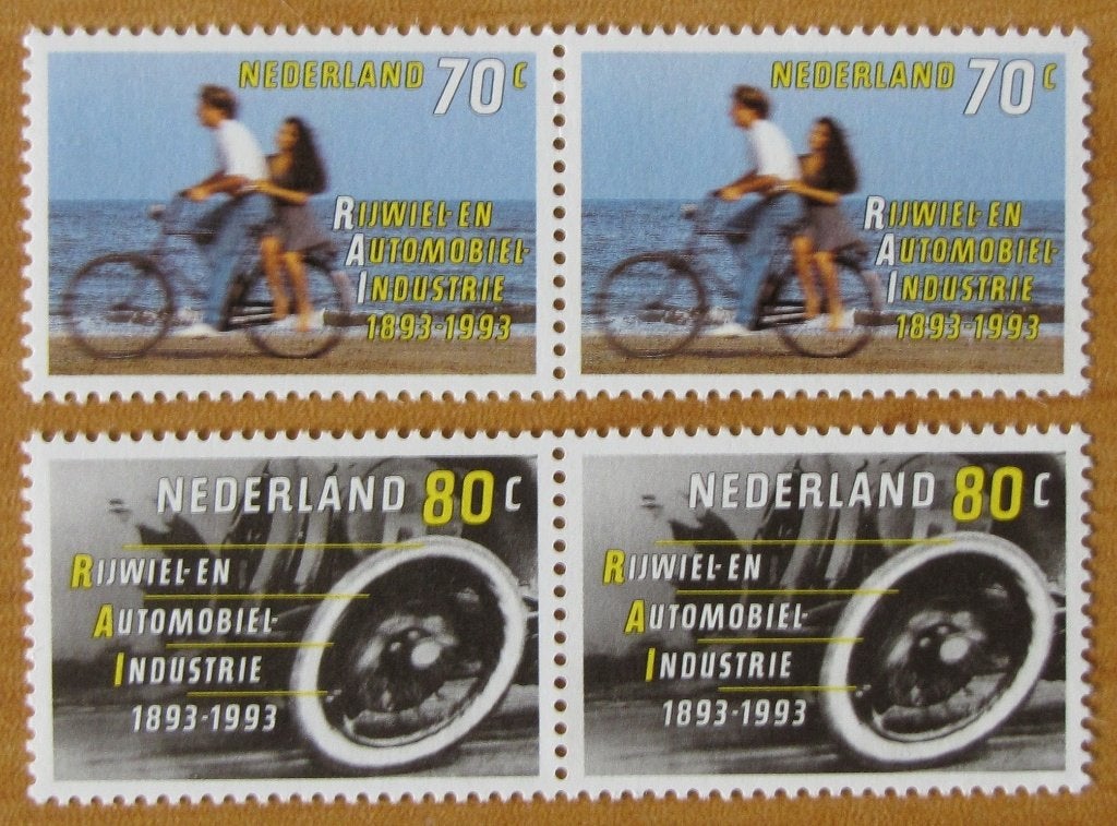 Nederland 1544-1545 paren h de RAI., Verzenden, Postfris