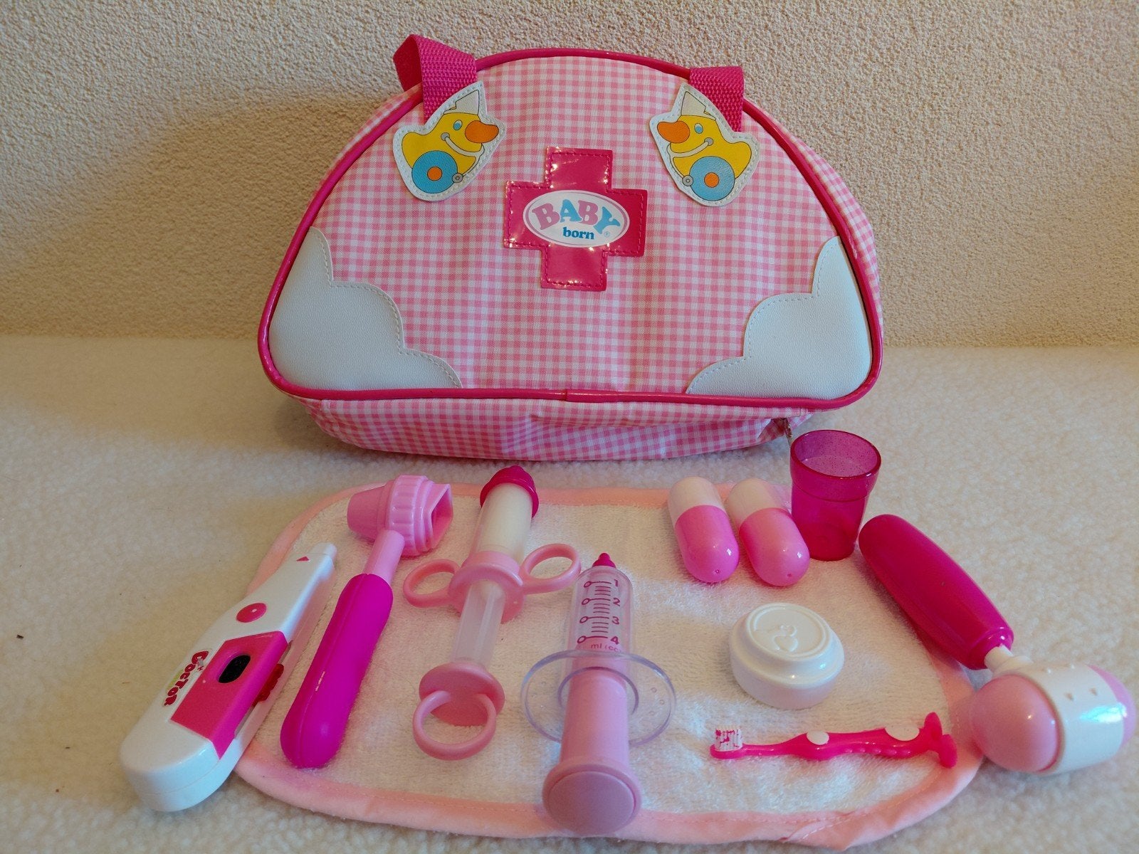 Baby Born Poppen Dokterstas + Spulletjes  ❤️‍🩹, Kinderen en Baby's, Ophalen of Verzenden, Zo goed als nieuw, Babypop