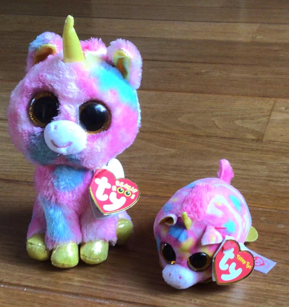 2 knuffels van TY, Overige typen, Nieuw, Ophalen of Verzenden, Met label