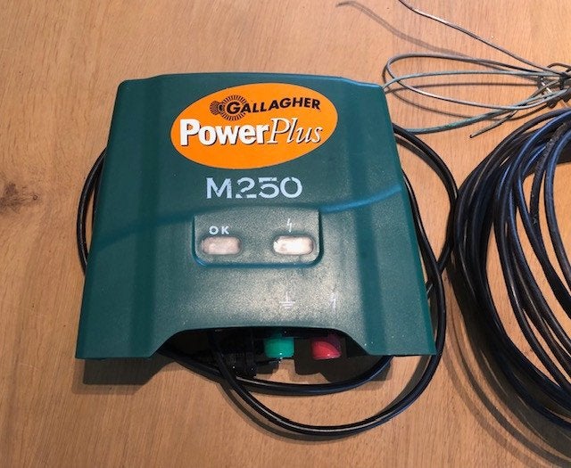 Schrikdraadapparaat Gallagher PowerPlus M250, Weidegang