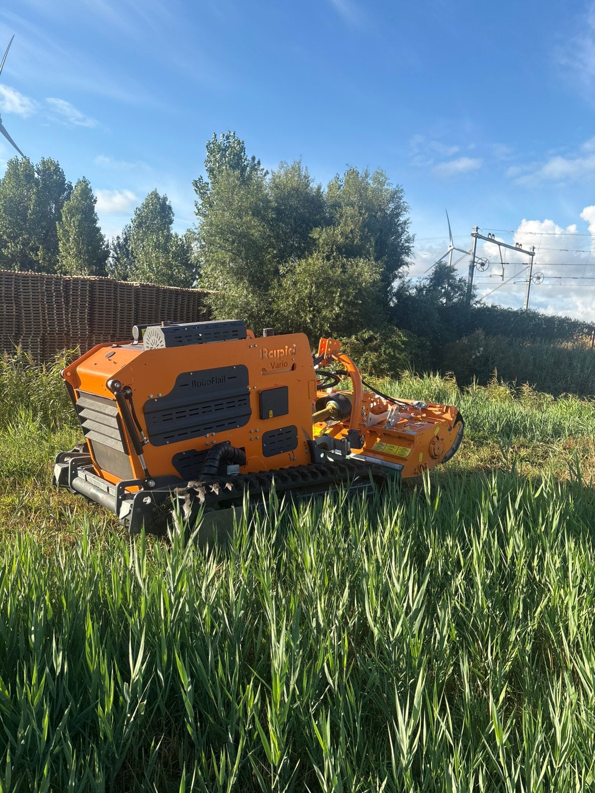 Rapid Vario 401D met Yanmar diesel stage 5 motor, Gebruikt, Rapid, Verzenden, Rapid