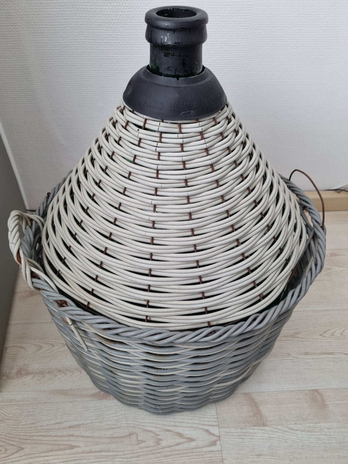Grote originele Italiaanse mandfles, 78 cm hoog, Antiek en Kunst, Ophalen