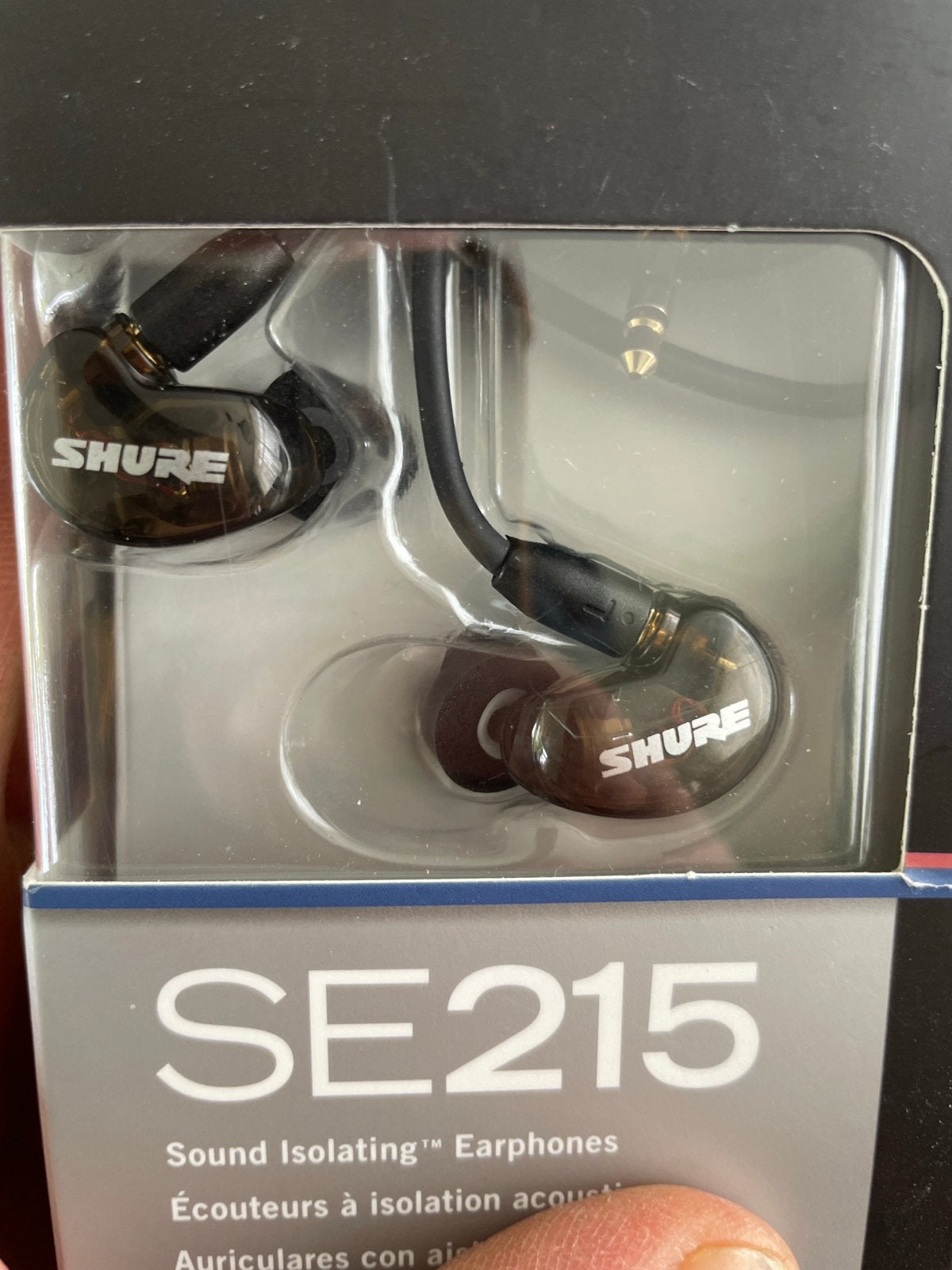 Shure SE215 In-ear Hoofdtelefoon - Geluidsisolerend