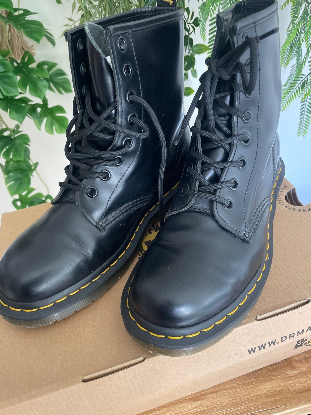 Dr. Martens 1460 Smooth Zwarte Leren Laarzen Maat 38, Ophalen, Zwart, Lage of Enkellaarzen, Nieuw