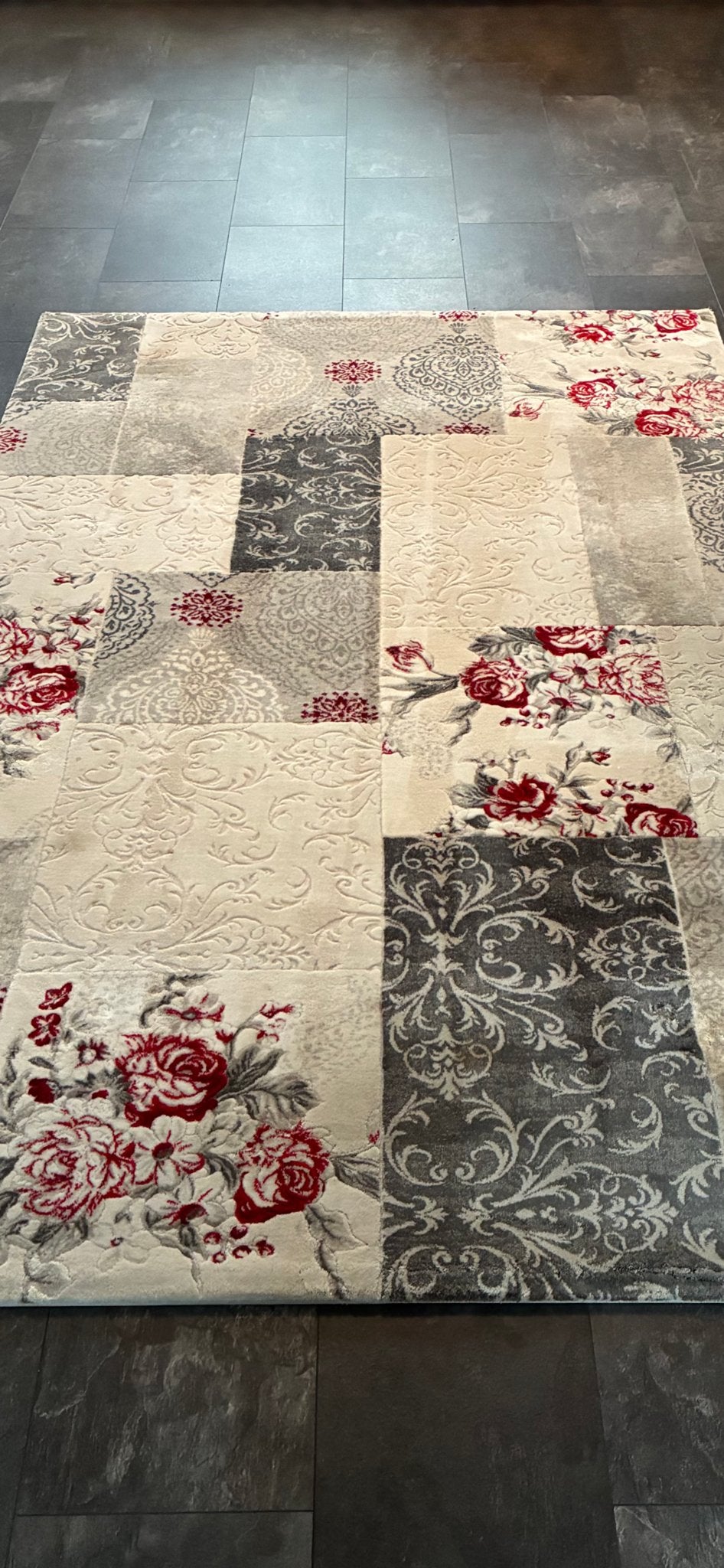 2 Tapijten met bijpassende lopers, Ophalen, 100 tot 150 cm, Zo goed als nieuw, Crème