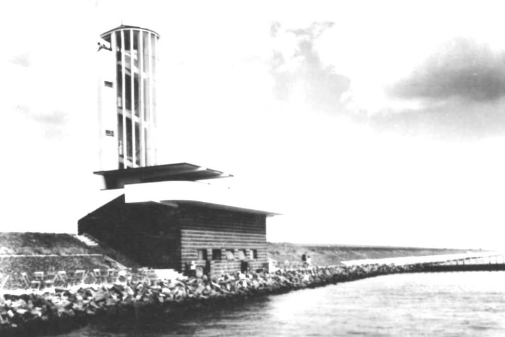 967435 Zuiderzeewerken Afsluitdijk 1954 Onbeschreven, Ophalen of Verzenden, 1940 tot 1960, Ongelopen, Noord-Holland