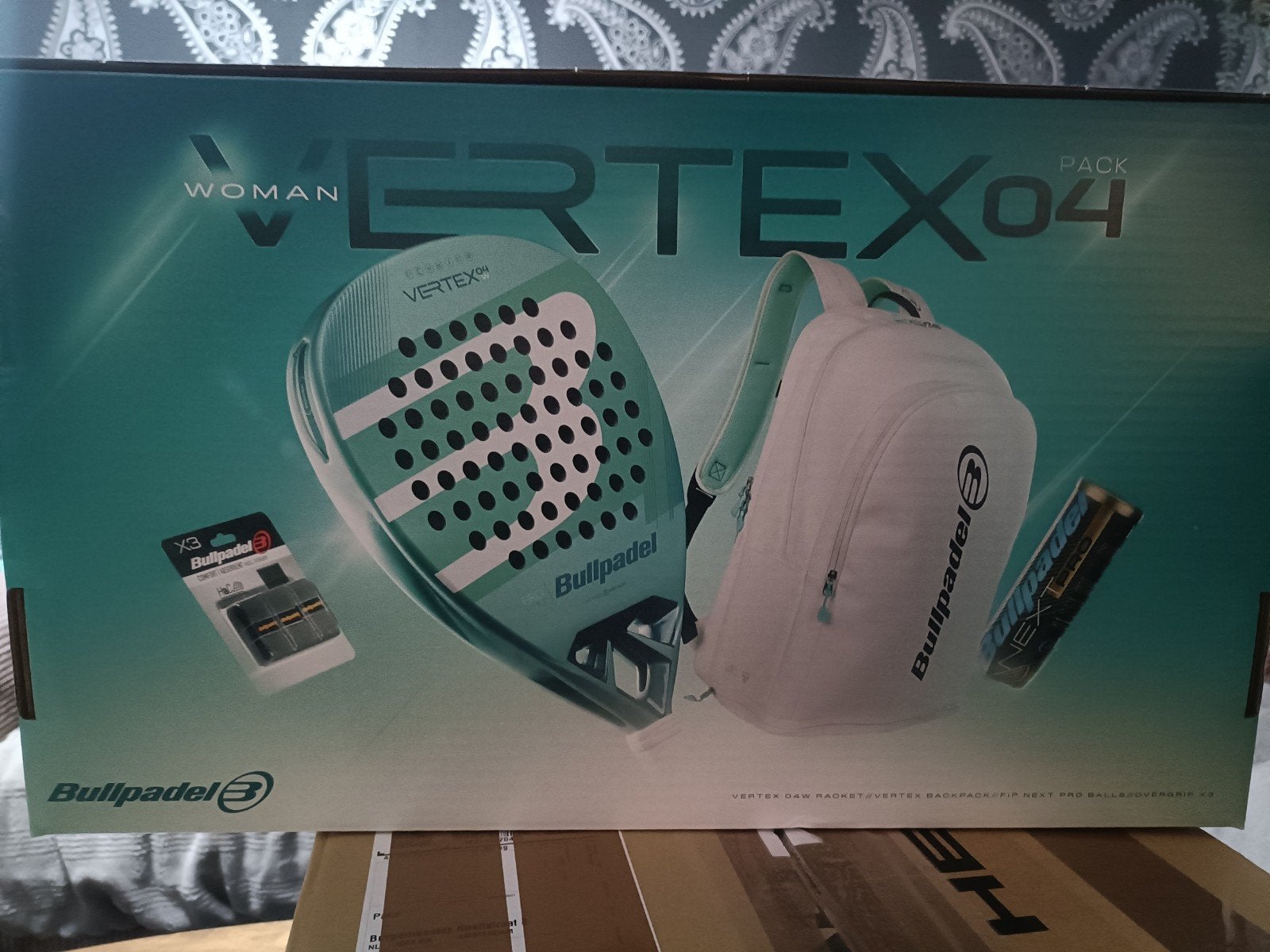 Bullpadel Vertex 04 pakket dames, Sport en Fitness, Padel, Ophalen of Verzenden, Nieuw