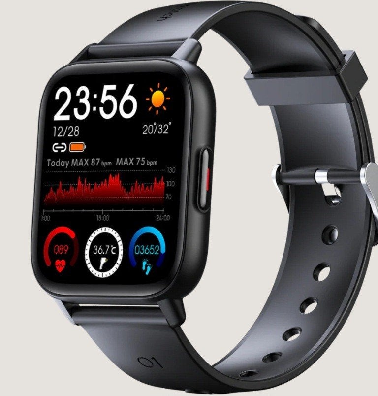 GARD PRO Health Smartwatch 2+, Sieraden, Tassen en Uiterlijk, Smartwatches, Zwart, Nieuw, Ophalen of Verzenden, Stappen
