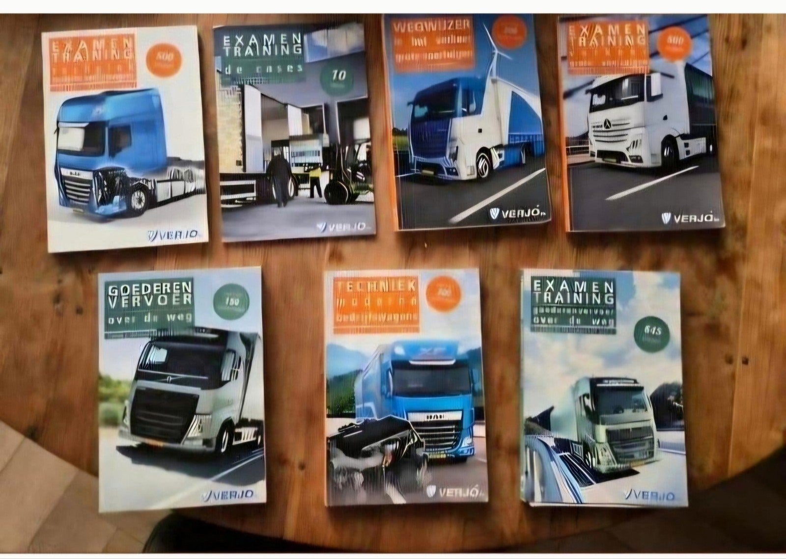 Vrachtwagen Rijbewijs Examen Training Techniek Rijbewijs C, Boeken, Ophalen of Verzenden, Gelezen, Autotechniek, Verjo