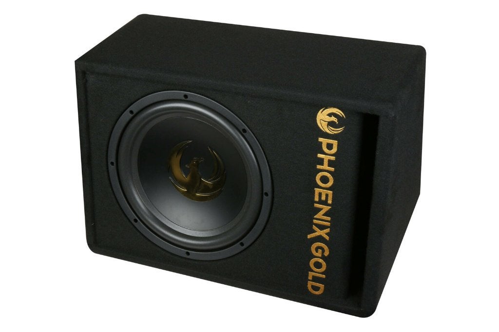 Phoenix Gold Z10AB Active ported subwoofer 10 inch + kabels, Hifi-Focus, Aalsmeerderweg 173 1432 CL, Aalsmeer, Nieuw, Ophalen of Verzenden