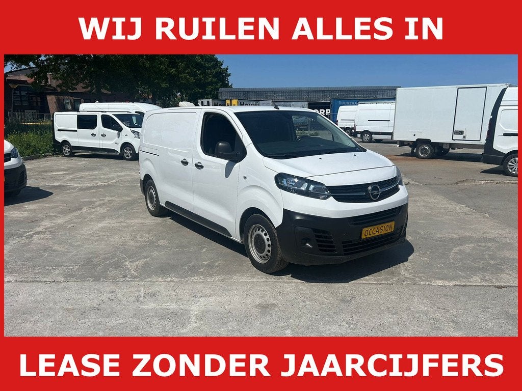 Opel Vivaro 1.5 Diesel 120 S&S L1 h1 3 personen euro 6, Auto's, Bestelauto's, Voorwielaandrijving, Gebruikt, Zwart, 4 cilinders
