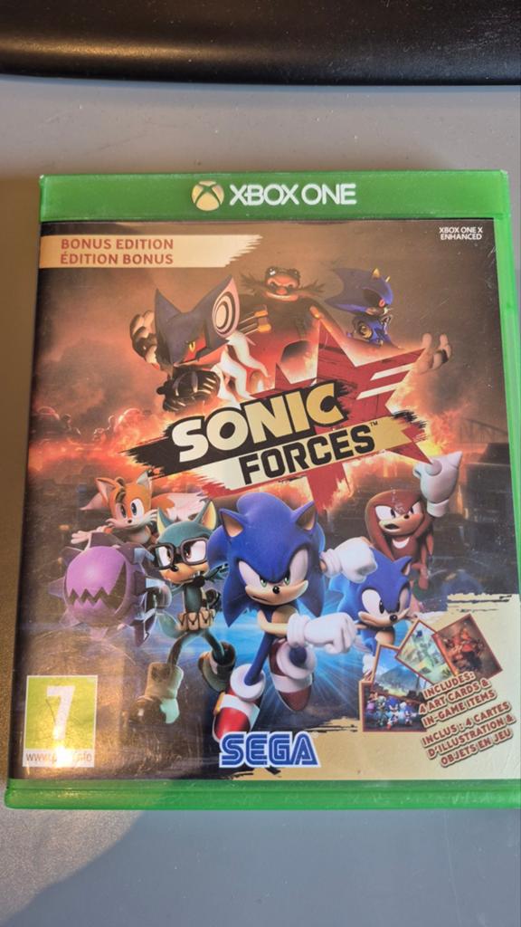 Sonic Forces Bonus Edition Xbox One - Actie & Avontuur, Gebruikt, 1 speler, Vanaf 7 jaar, Ophalen