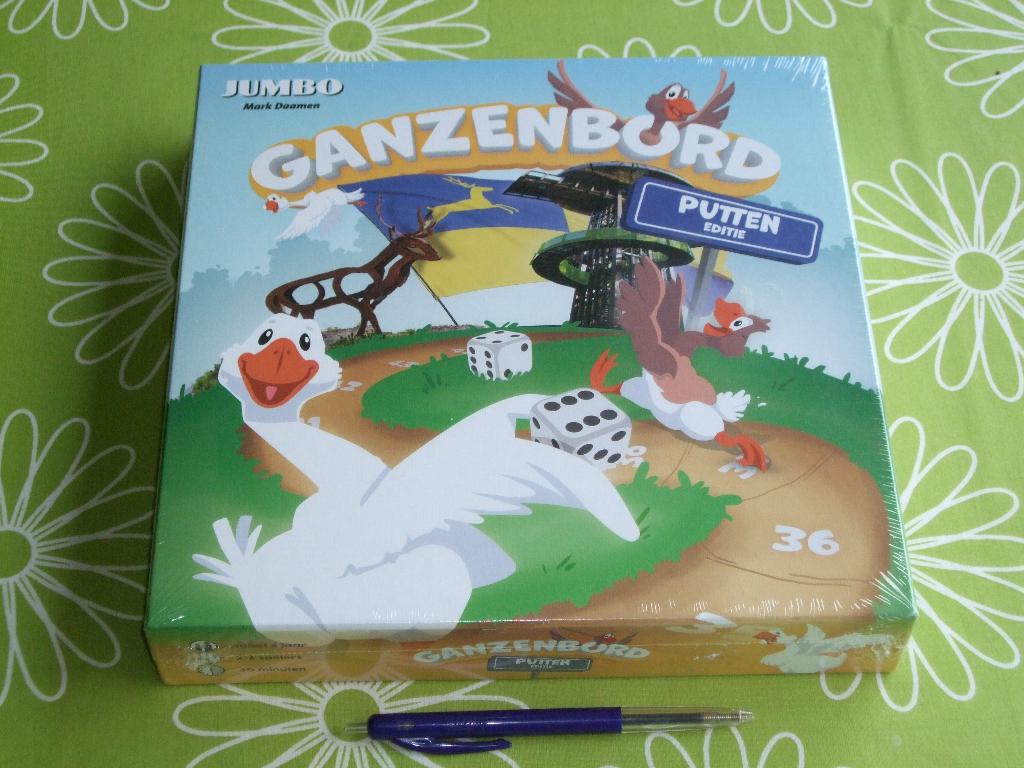 Nieuw in seal: Ganzenbord - Putten editie - Jumbo, Hobby en Vrije tijd, Gezelschapsspellen | Bordspellen, Vijf spelers of meer