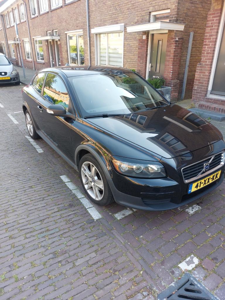Volvo C30 1.8 Flexifuel 2007 Zwart, Voorwielaandrijving, 4 cilinders, 4 stoelen, Zwart
