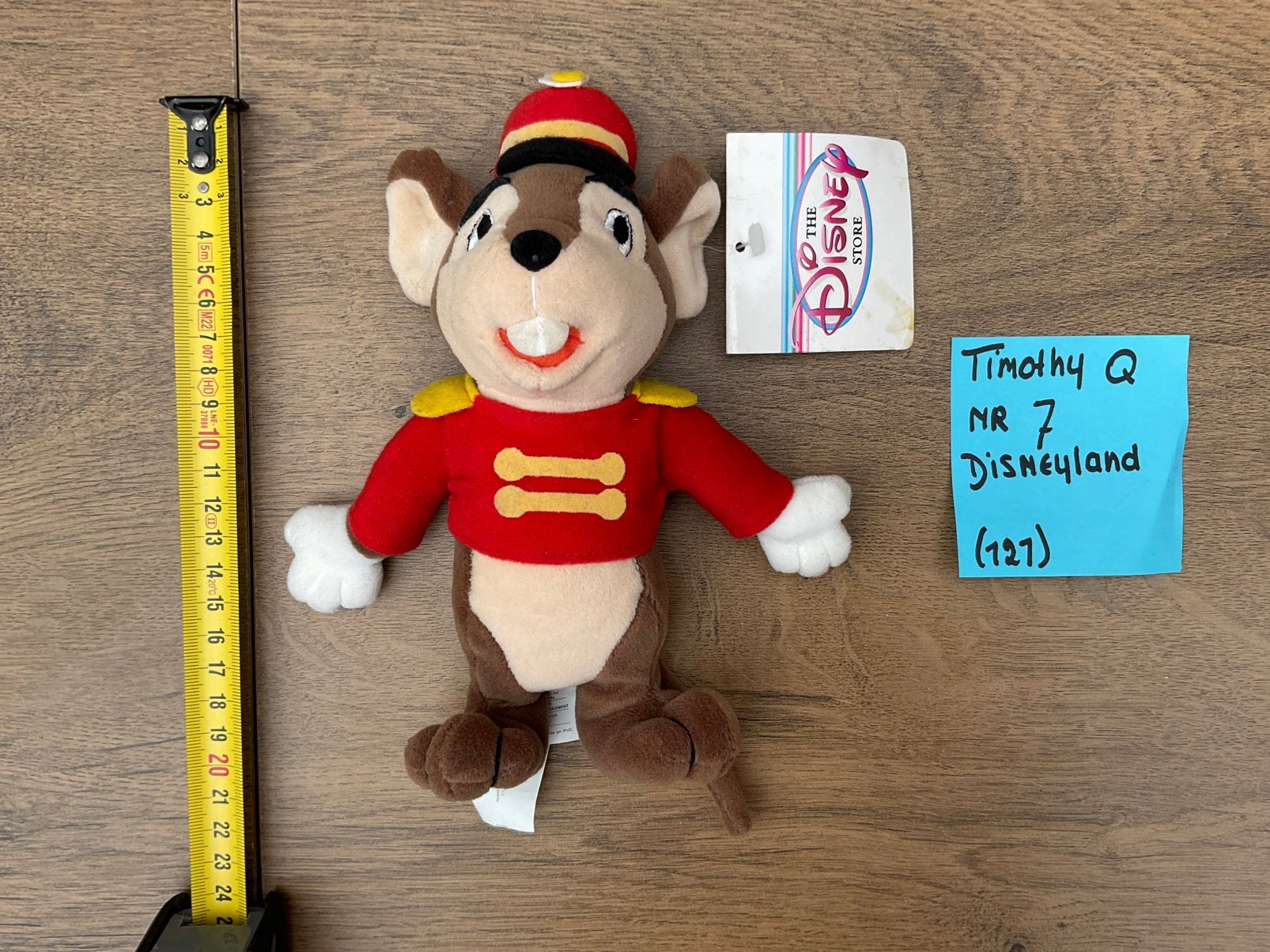 Nieuwe zgsn Disney Dumbo Timothy Q knuffel Disneyland, Ophalen, Bambi of Dumbo, Nieuw, Knuffel