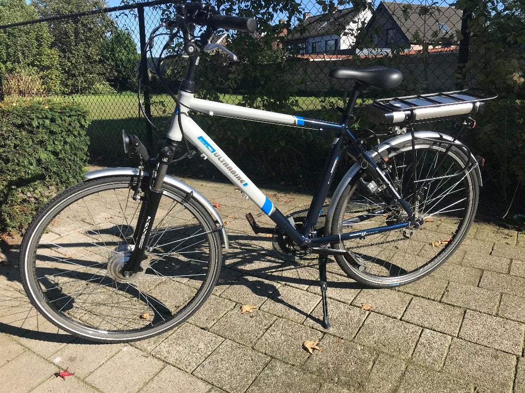 2 Electrische Fietsen, Gebruikt, 51 tot 55 cm, 50 km per accu of meer, Ophalen