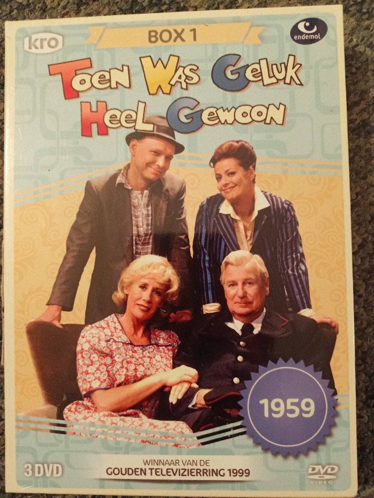Toen was geluk heel gewoon Box 1: 1959 *nieuw in verpakking*, Alle leeftijden, Komedie, Nieuw in verpakking, Ophalen of Verzenden