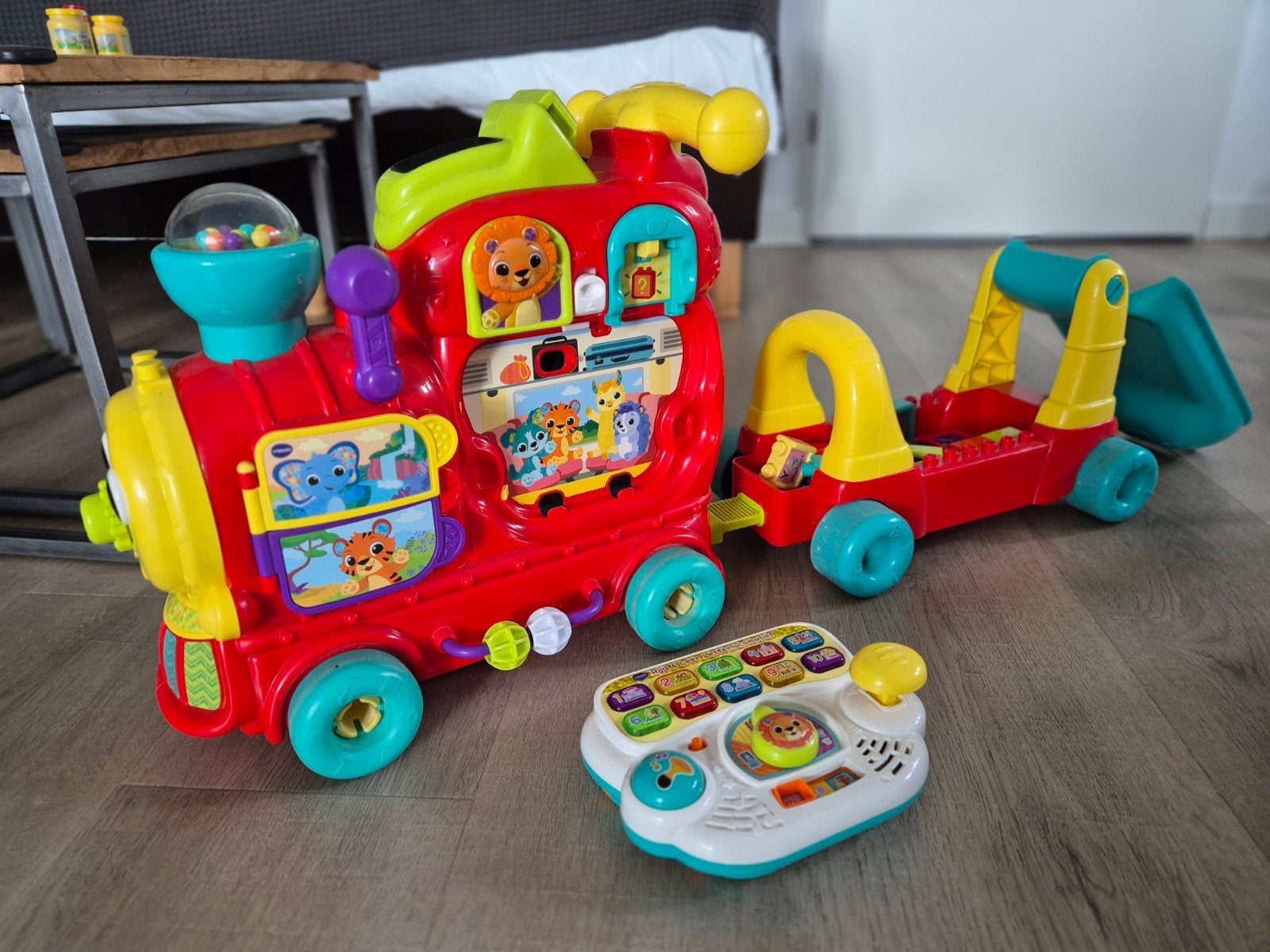 VTech Baby Speeltrein met licht en geluid, Ophalen of Verzenden, Zo goed als nieuw, Overige typen, Met licht