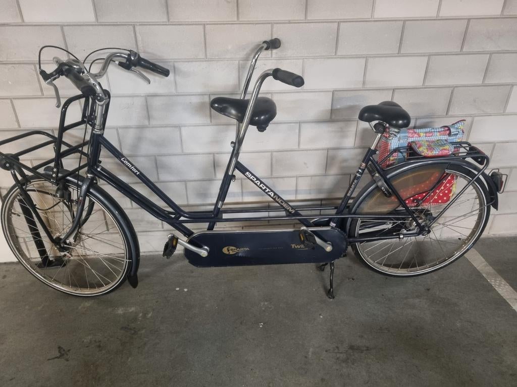 Tandem, Fietsen en Brommers, Fietsen | Tandems, 55 cm of meer, Ophalen, Gebruikt, Minder dan 10 versnellingen
