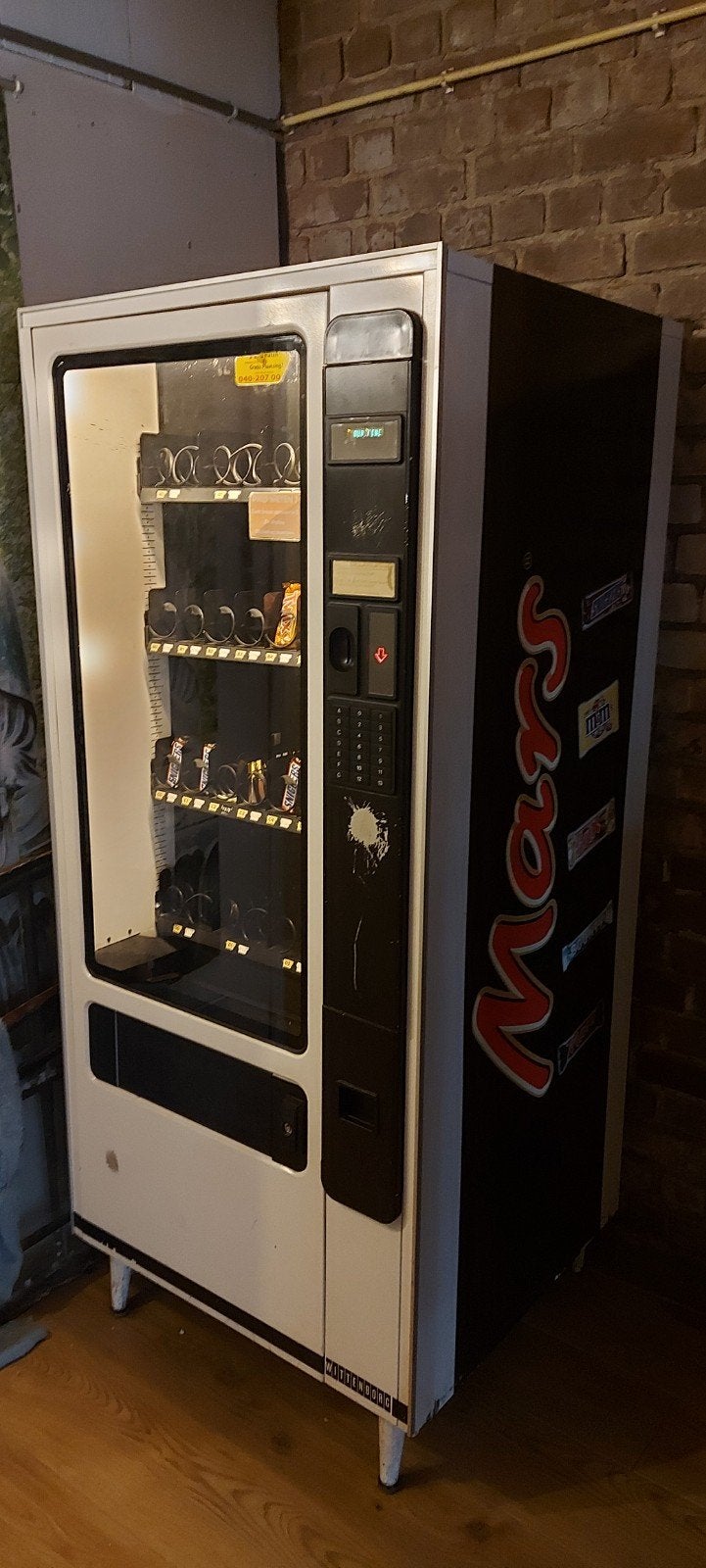 Mars Snackautomaat - Wittenborg, Ophalen, Gebruikt