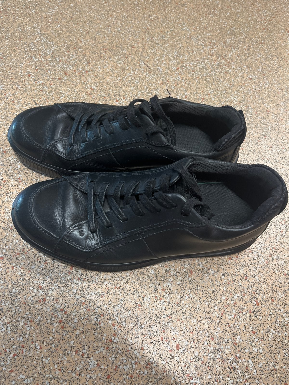 Zwarte ecco sneakers maat 40, Zwart, Ophalen of Verzenden, Sneakers of Gympen, Zo goed als nieuw