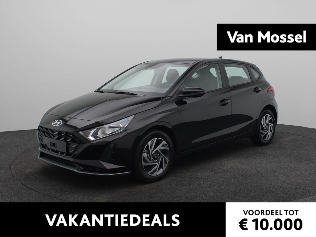 Hyundai i20 1.0 T-GDI Comfort | Achteruitrijcamera | Cruise, Auto's, Hyundai, Euro 6, Met garantie (alle), Zwart, Bedrijf
