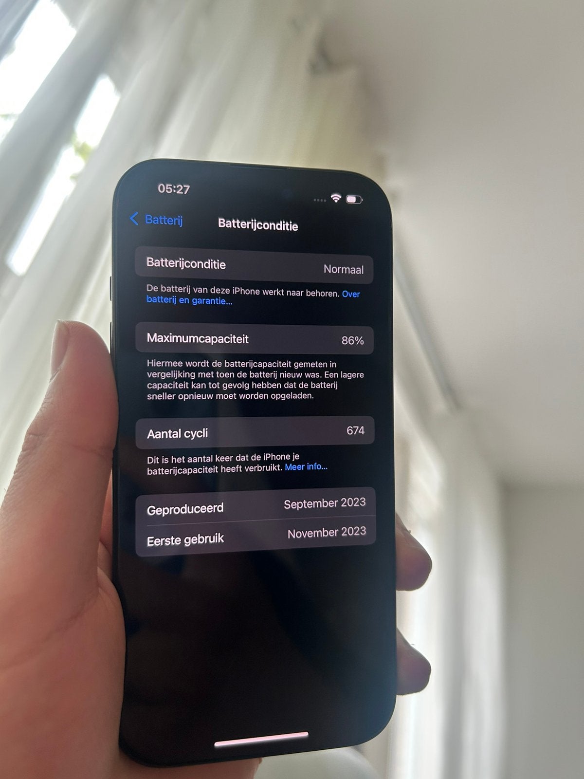 Foto 6 van iPhone 15 Pro 256GB – Donkerblauw