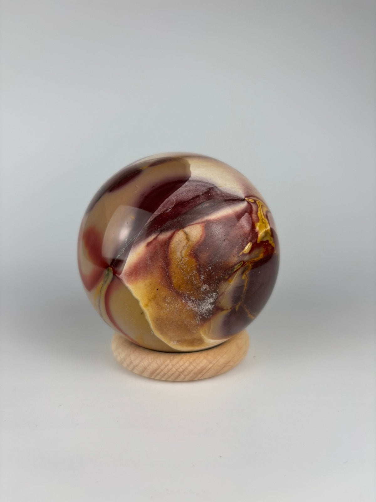 Mookaiet bol 7 cm, Ophalen of Verzenden, Mineraal