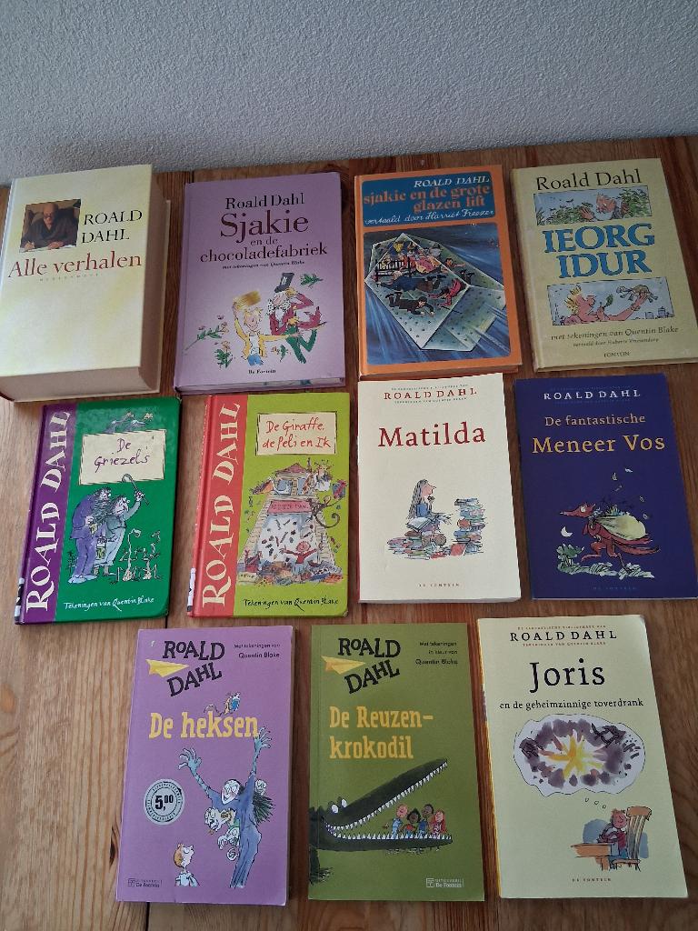 Boeken Roald Dahl, Ophalen of Verzenden, Gelezen, Fictie