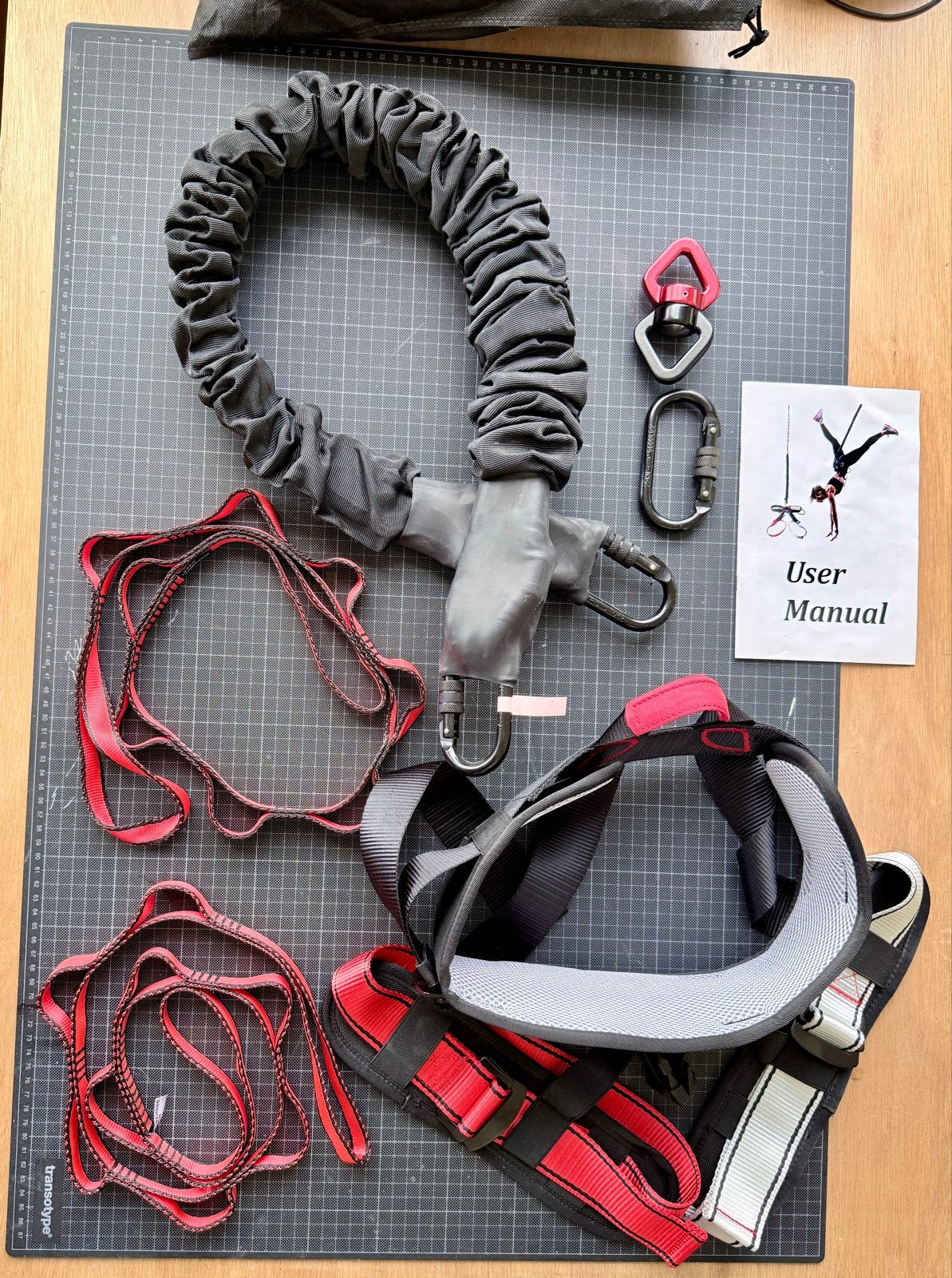 Bungee Fitness Set - Complete Aerial Yoga Kit, Verzenden, Zo goed als nieuw