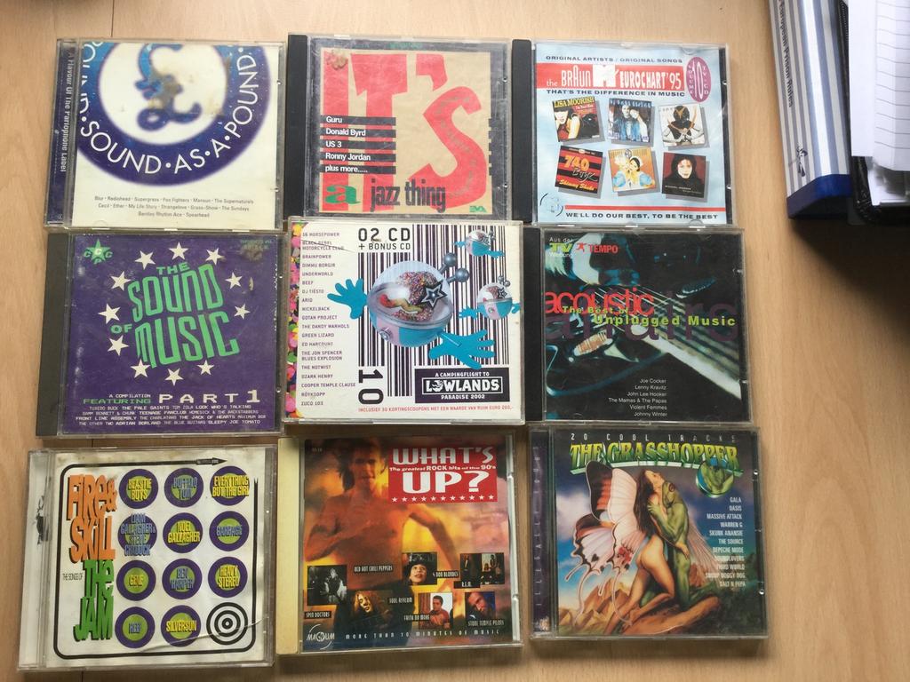Verzameling Indie, pop en rock. Leuk., Ophalen of Verzenden, Zo goed als nieuw, Pop