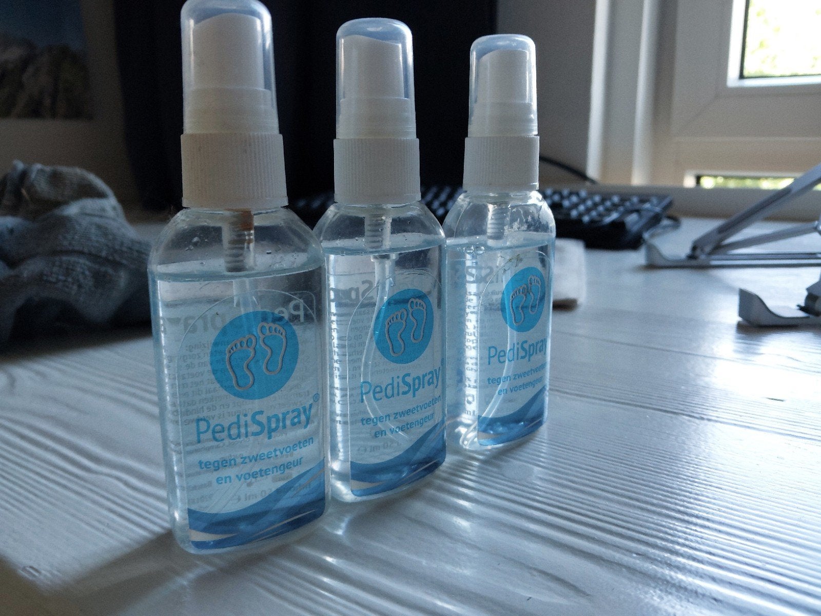PediSpray tegen zweetvoeten en voetgeur (3 stuks), Ophalen of Verzenden, Nieuw, Overige typen
