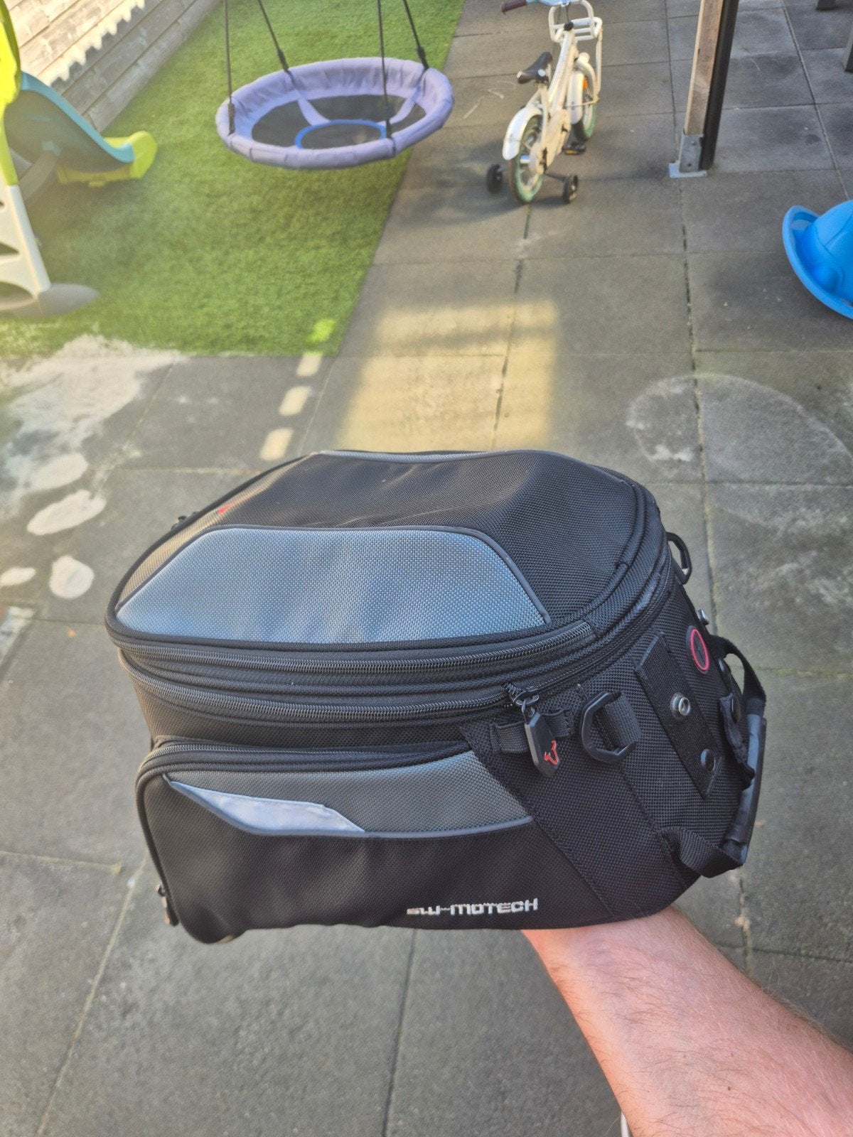 SW-Motech tanktas + Quick adapter ring Bmw 1200gs, Motoren, Ophalen of Verzenden, Zo goed als nieuw
