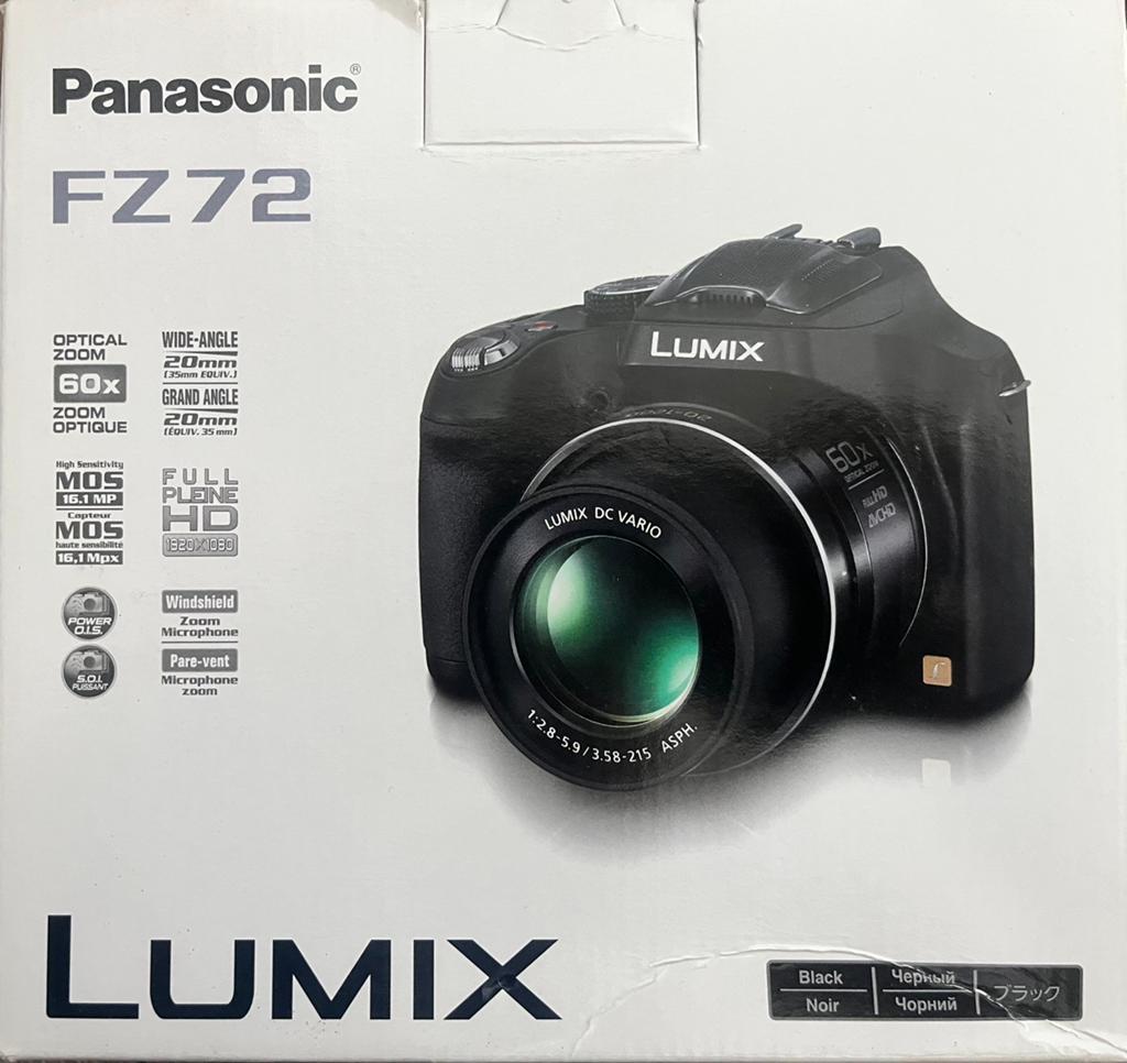 Panasonic Lumix FZ72 Bridgecamera - 60x optische zoom, Ophalen, Compact, Zo goed als nieuw, 16 Megapixel