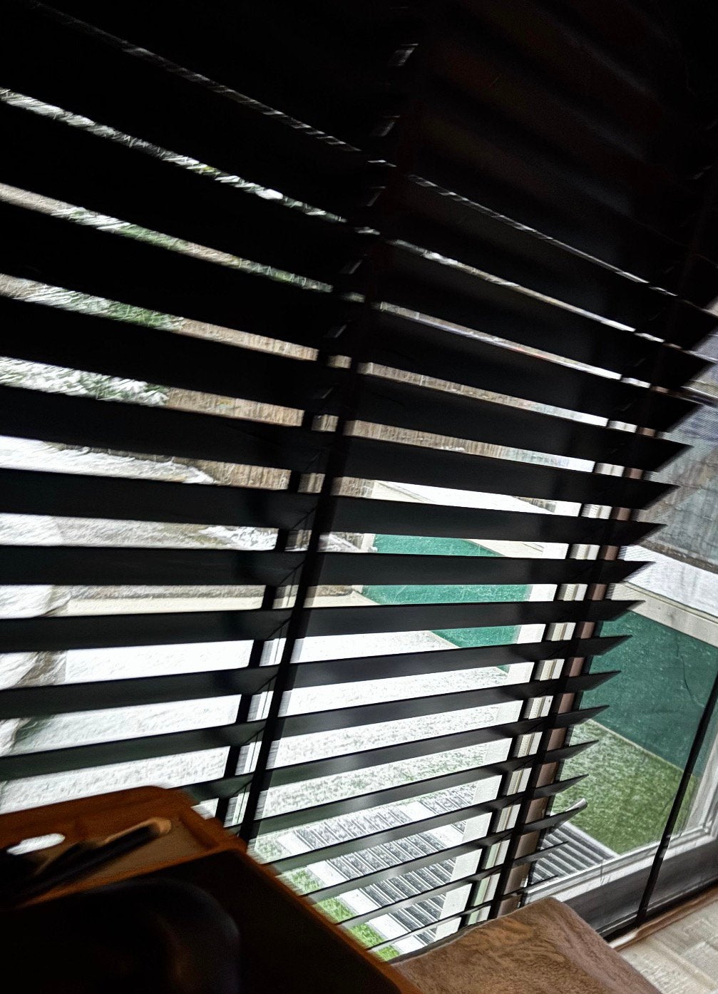 Luxaflex jaloezieën zwart, Ophalen, Jaloezie, Gebruikt, Zwart