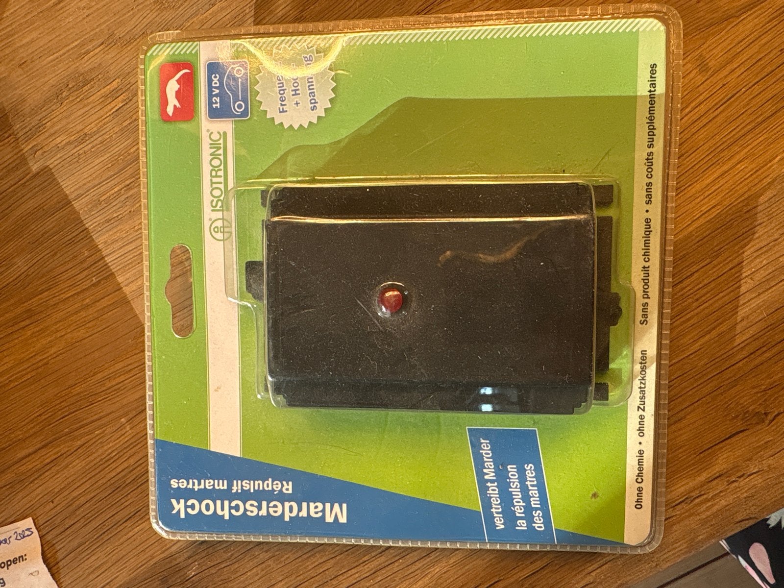 ISOTRONIC Marterschock 12V DC - Marterverjager, Auto diversen, Ophalen of Verzenden, Nieuw
