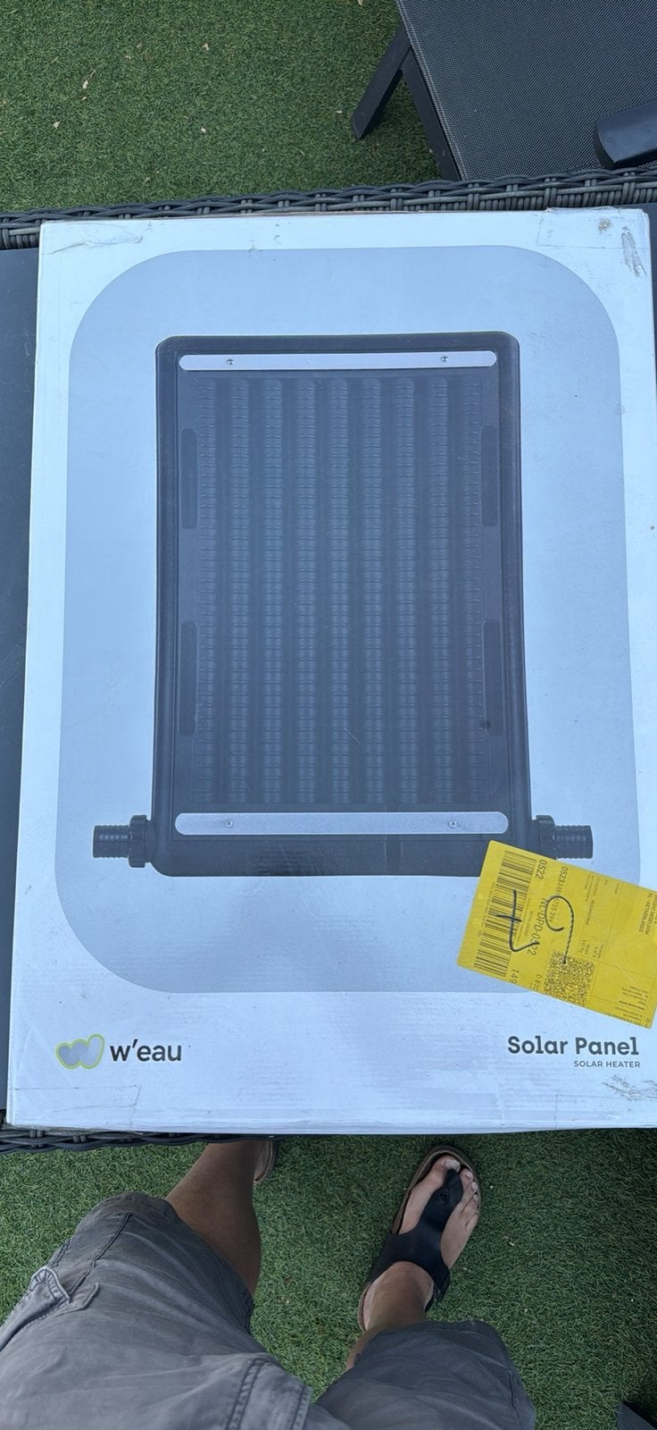 W’eau solar panel tot 10m3, Ophalen, Nieuw, Verwarming